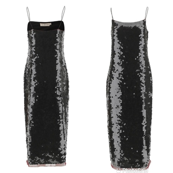 Tory Burch sequin-embellished sleeveless maxi dress - Picture 2 of 11